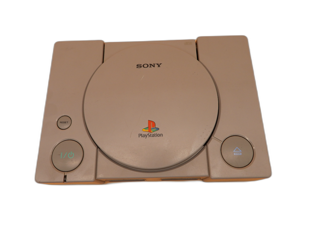 Sony PlayStation 1 Console PS1 With Controller and Cables Game Plays Backup NTSC / UC In Color 