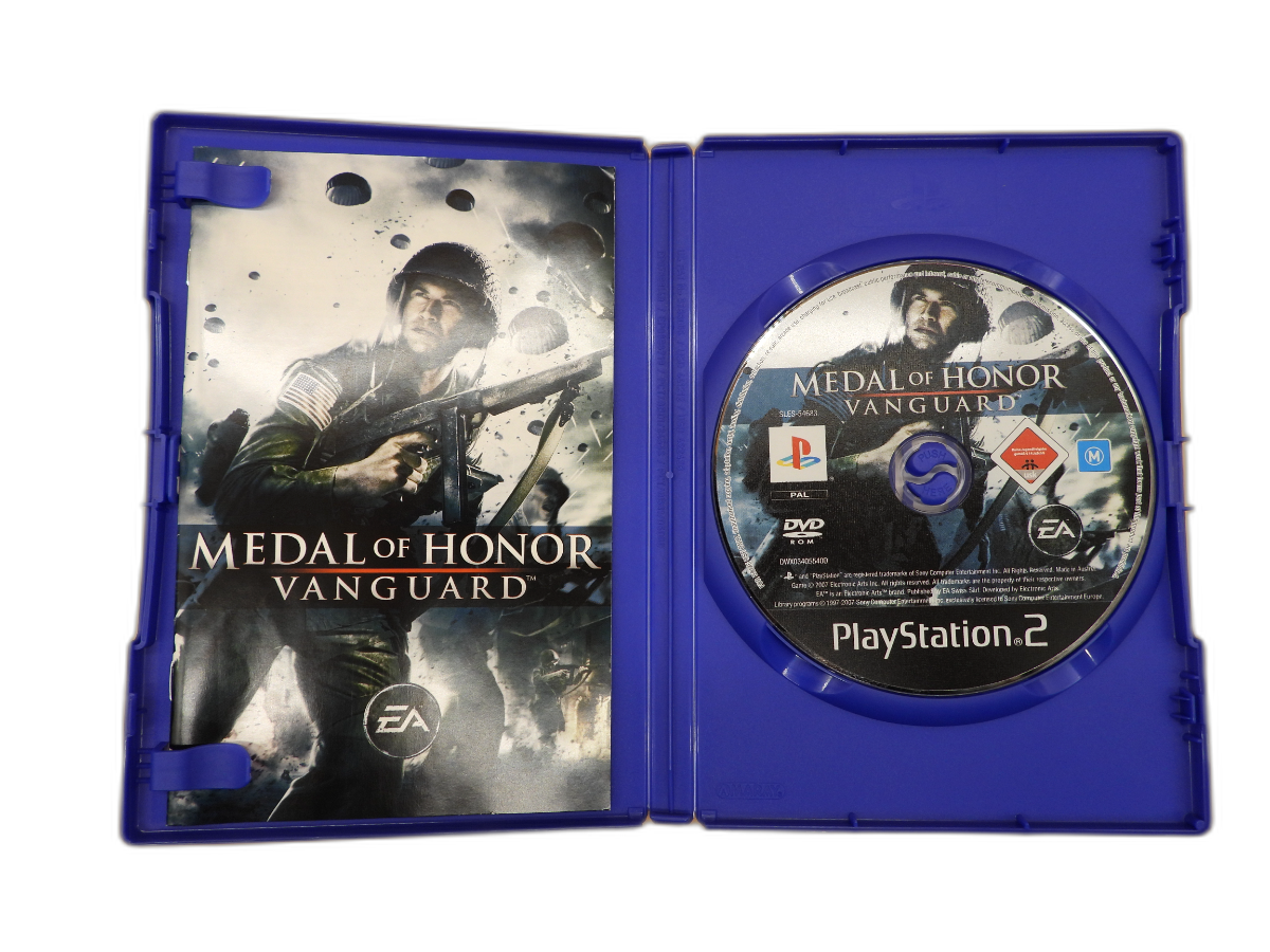 Medal of Honor Vanguard PlayStation 2 Electronic Arts Game