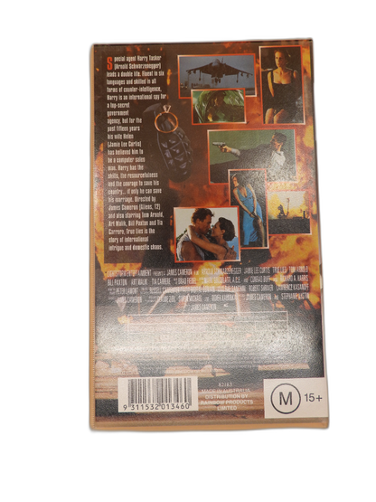 True Lies Vhs Tape Arnold Schwarzenegger 1994 Rainbow Products Ltd.