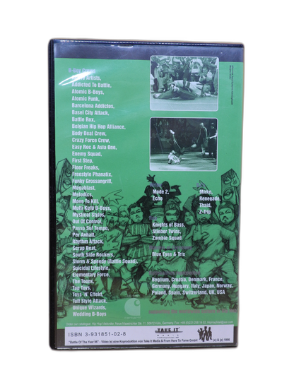 Battle of the Year 1996 Breakdance Contest Vhs Take It