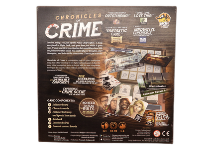 Chronicles of Crime Board Game By Lucky Duck Games