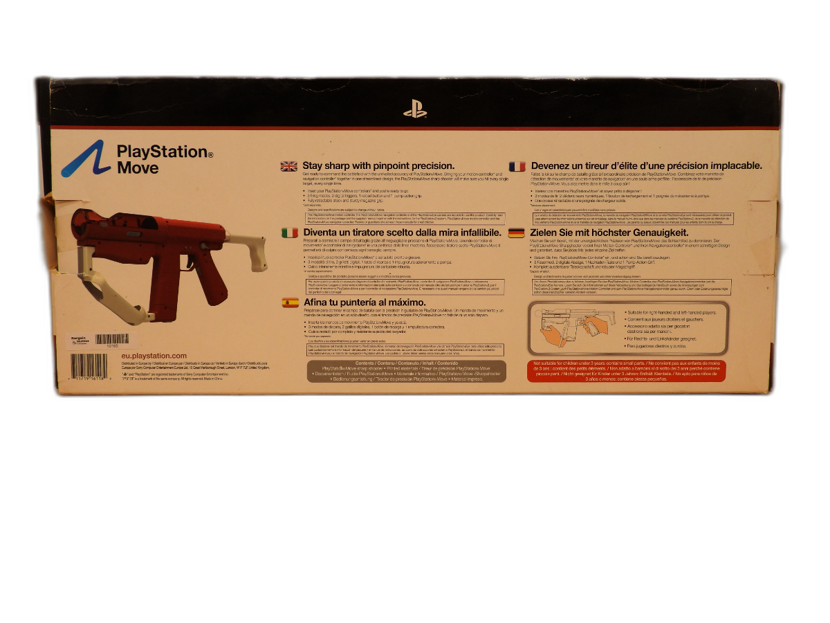 Playstation Move Sharp Shooter PS3 Accessory Sony Game