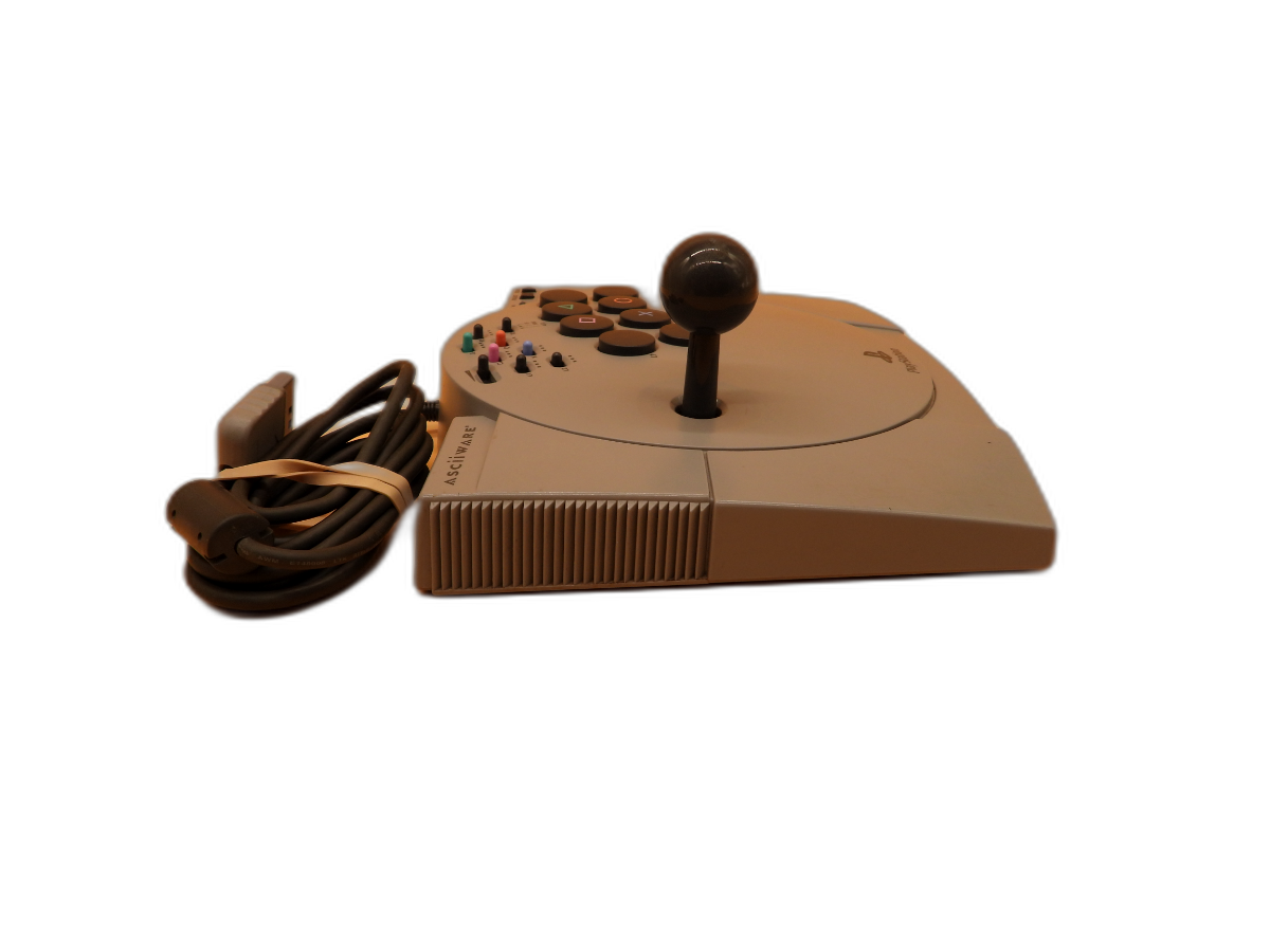 Asciiware Fighter Stick V Arcade Joystick Playstation PS1