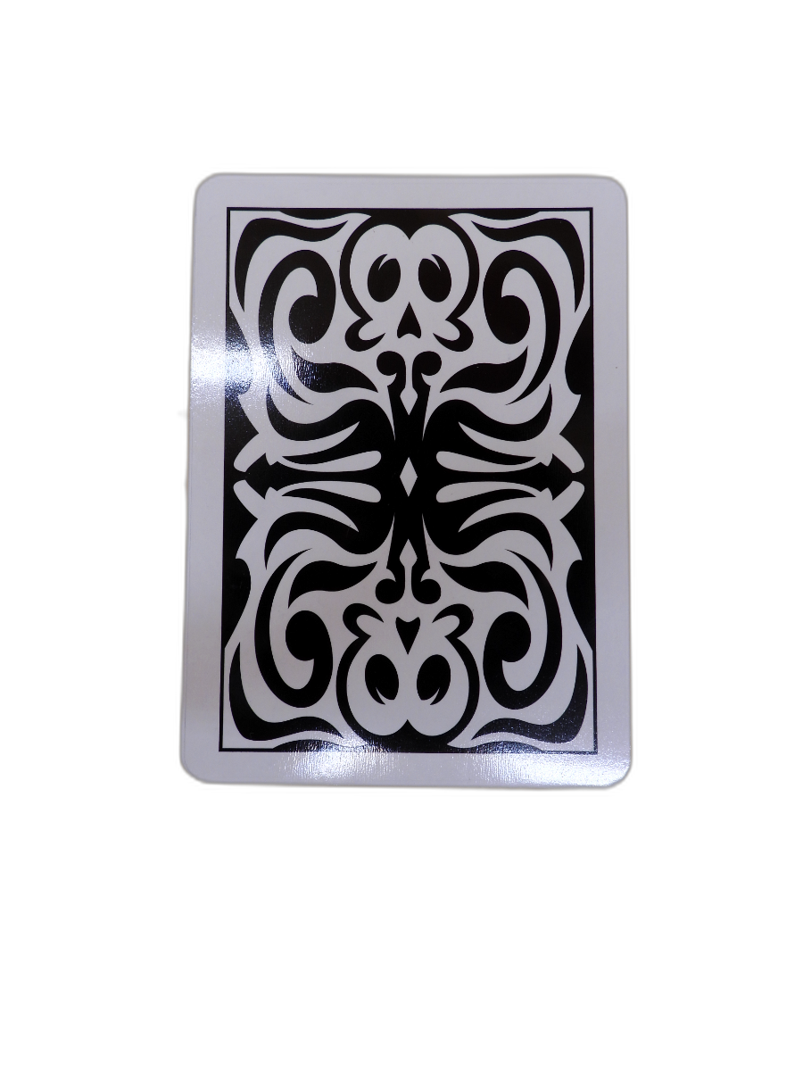 Witch Playing Cards Black and White Deck