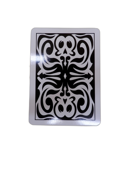 Witch Playing Cards Black and White Deck