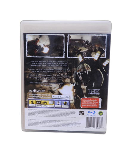 Resistance Fall of Man PS3 Game Sony