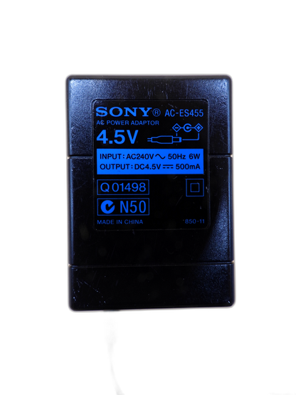 Sony Ac Es455 4.5v Ac Power Adaptor