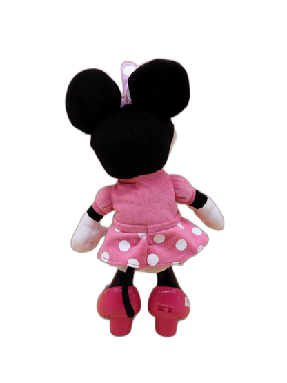 Disney Minnie Mouse Talking Plush Toy Pink Dress