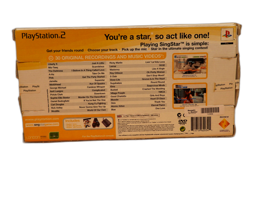 Singstar PlayStation 2 Karaoke Game Sony