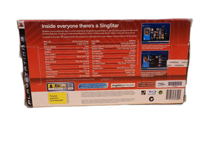 Singstar Karaoke Game for PlayStation 3 Sony
