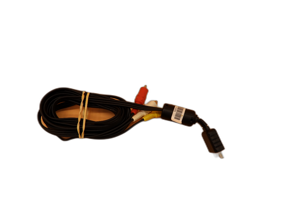 Sony Component Av Cable for PlayStation 2 Game Damaged End 