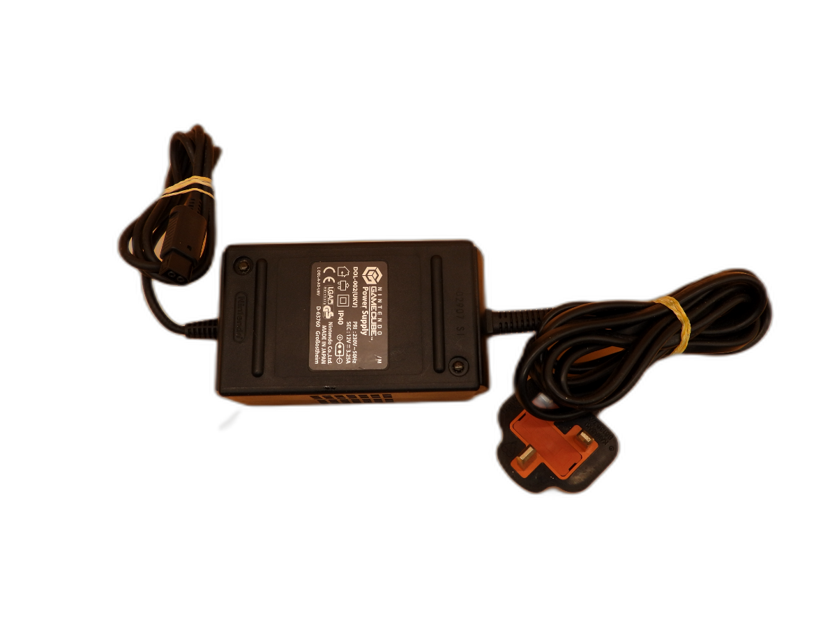 Nintendo Gamecube Power Supply Adapter Dol 002 Uk Plug