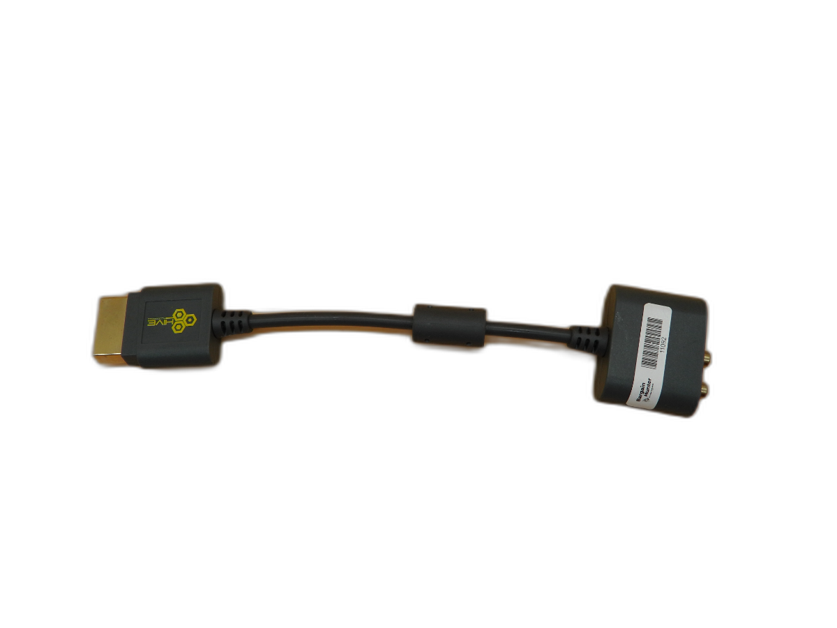Xbox 360 Audio Av to Rca and Optical Out Adapter Hve Game