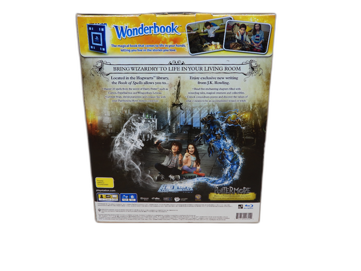 Wonderbook Book of Spells PS3 Sony Game Missing Camera 