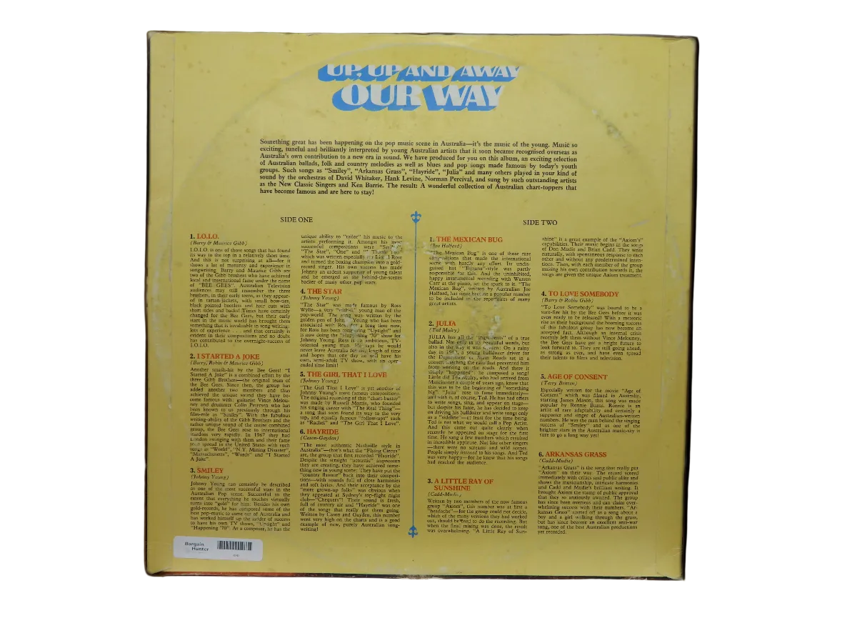 Up and Away Our Way Vinyl Lp Record Reader's Digest Vinyl Record