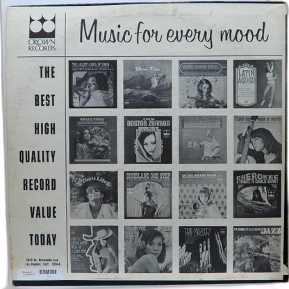The Fascinating Strings Somewhere My Love Lara's Theme Vinyl Lp Cst 567 Crown Re