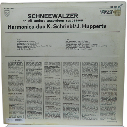 Schneewalzer En 11 Andere Accordeon Successen Vinyl Record Philips
