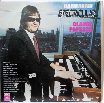 Claude Papesch Hammond Spectacular Vinyl Record Soex 10021 Columbia