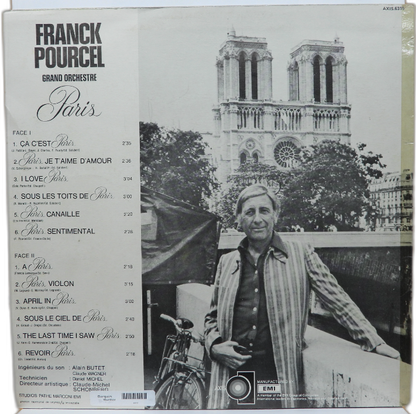 Franck Pourcel Grand Orchestre Paris Vinyl Lp Axis