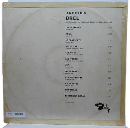 Jacques Brel Chante En Stereo Vinyl Lp Barclay Bb 97