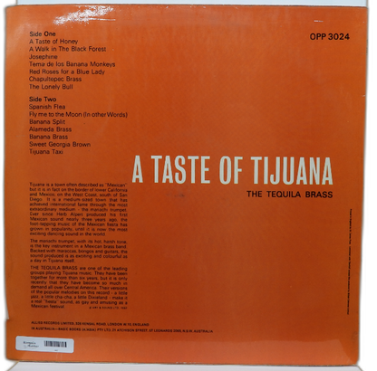 A Taste of Tijuana Vinyl Record Lp Opp 3024