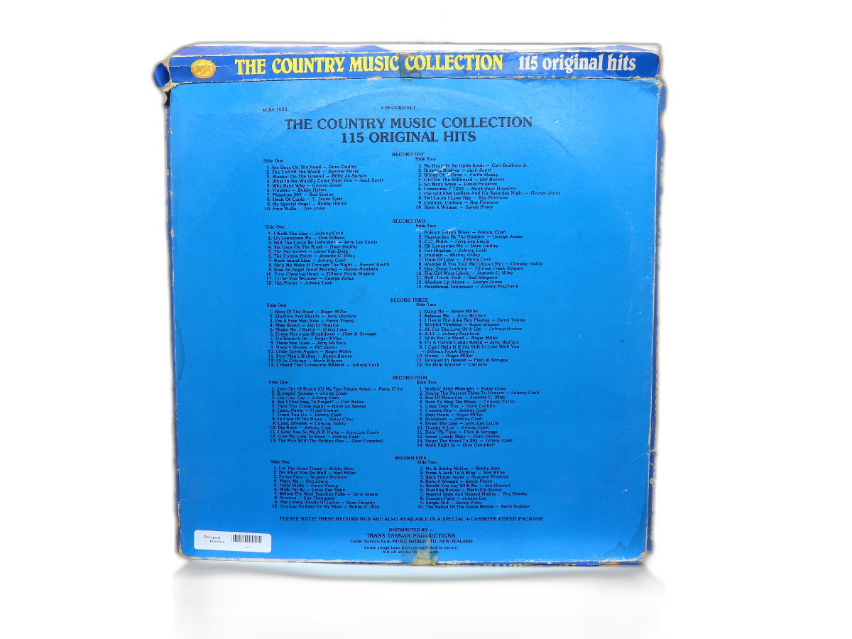The Country Music Collection 115 Hits 5 Vinyl Record Set Music World