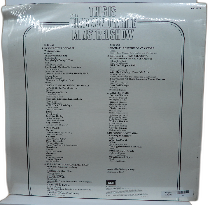 This Is the George Mitchell Minstrels Vinyl Record Axis