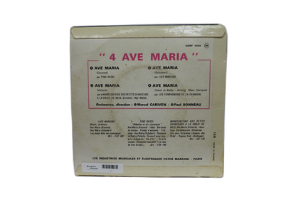 4 Ave Maria Columbia 45 Rpm Vinyl Record Esrf 1534