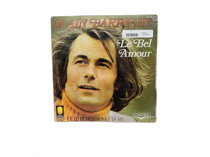 Alain Barriere Le Bel Amour 45 Rpm Vinyl Record Albatros