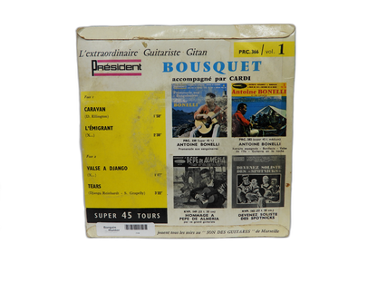 Bousquet Valse a Django / Tears 45 Rpm Vinyl Record Président