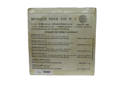 Amadeo Musique Pour Toi No 4 45 Rpm Vinyl Ep