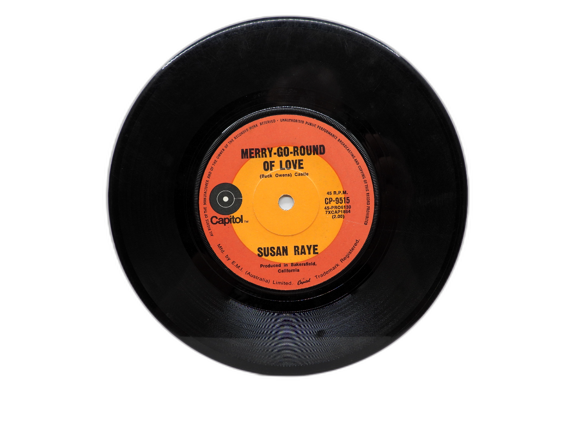 Susan Raye L.a. International Airport / Merry Go Round of Love 7" Vinyl Single C