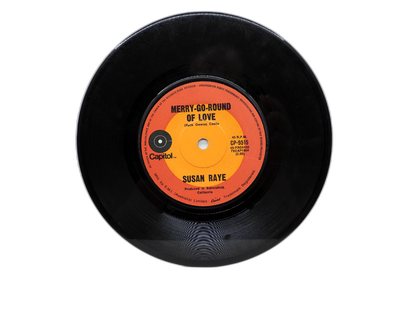 Susan Raye L.a. International Airport / Merry Go Round of Love 7" Vinyl Single C