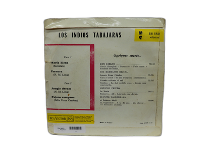 Los Indios Tabajaras Maria Elena Vinyl Record Rca Victor