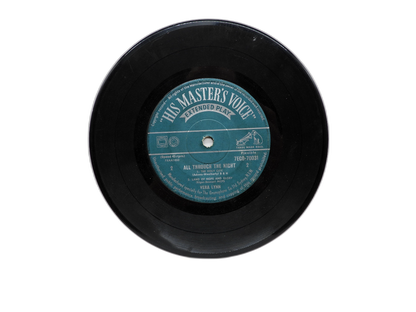 All Through the Night 45 Rpm Vinyl Record Vera Lynn His Master's Voice