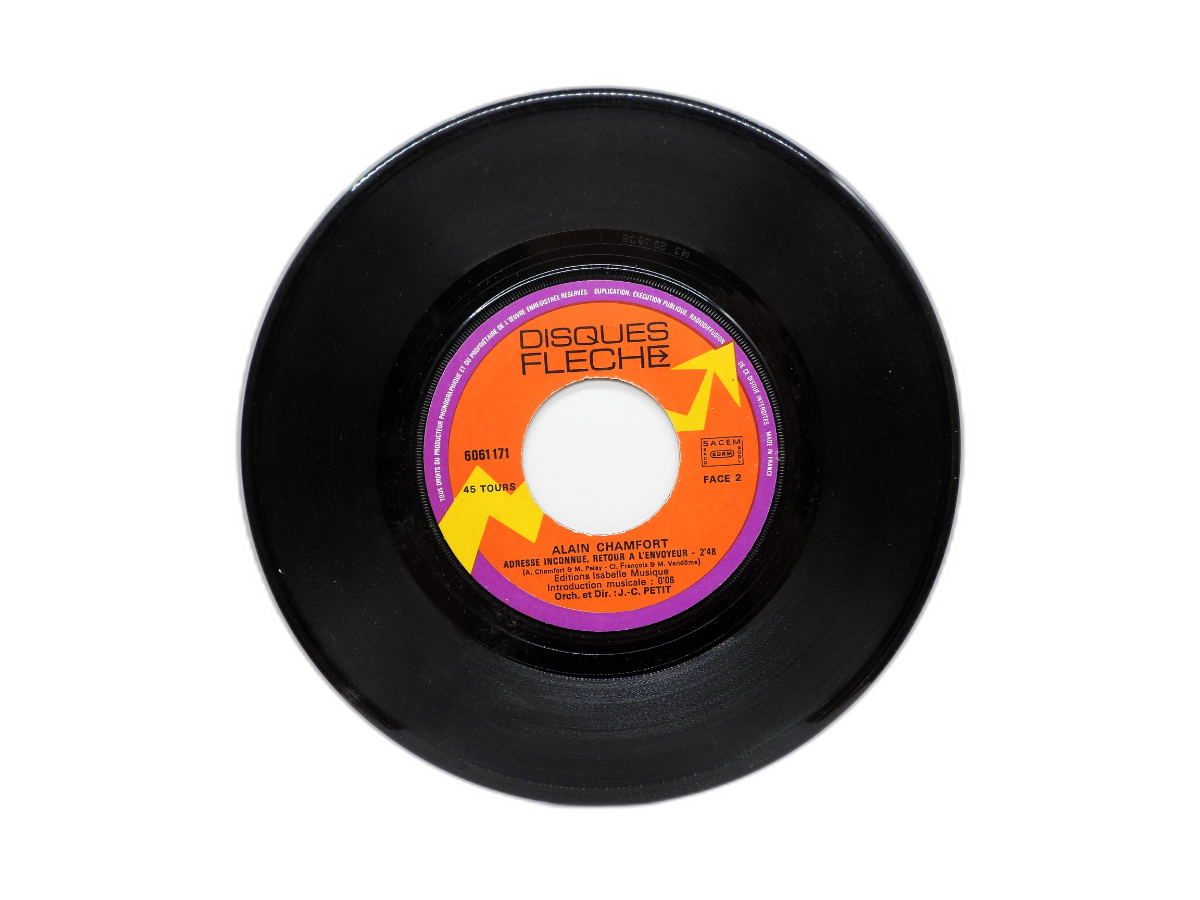 L'amour En France 45 Rpm Vinyl Single Disques Fleche 6061 171