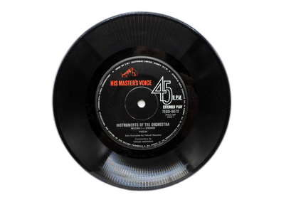 Instruments of the Orchestra No.1 Strings Vinyl 45 Rpm His Master's Voice