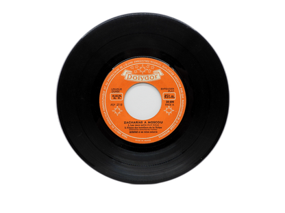 Zacharias a Moscou Polydor 45 Rpm Vinyl Record