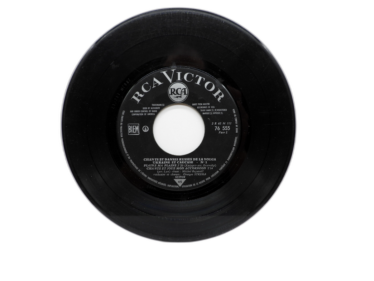Rca Victor 76 555 Russian Folk Music 45 Rpm Vinyl Record