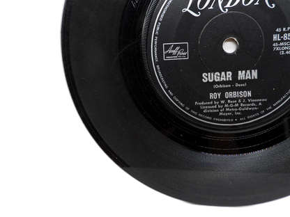 Roy Orbison Heartache / Sugar Man 7 Inch Vinyl Single Hl 8540 London