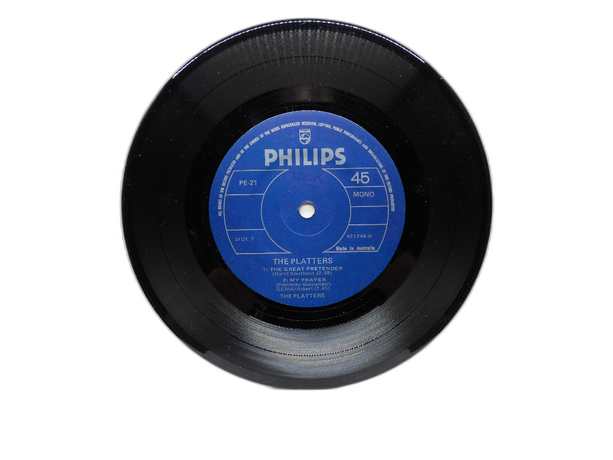 The Platters Vinyl Record 45 Rpm Pe 21 Philips