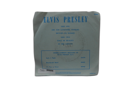 Elvis Presley Are You Lonesome Tonight 7" 45 Rpm Vinyl Single Rca Victor