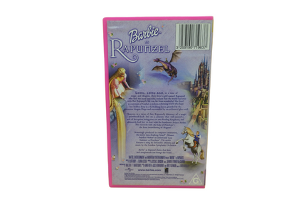 Barbie As Rapunzel Vhs Tape 2002 Universal
