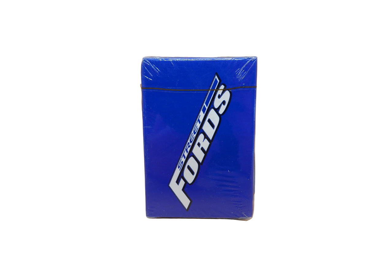 Street Fords Blue Playing Cards Deck