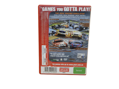 Atari V8 Supercars Australia 3 Pc Racing Simulator Game