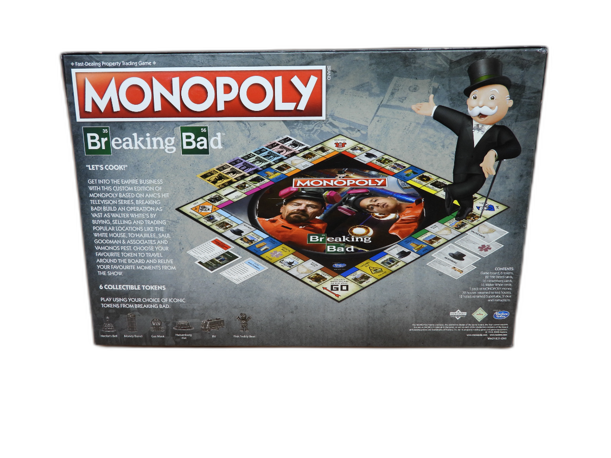 Monopoly Breaking Bad Edition Board Game Hasbro