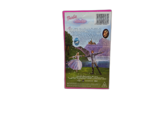 Barbie Swan Lake Vhs Tape Universal