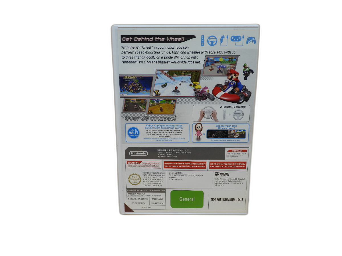 Mario Kart Wii Racing Game Pal Nintendo