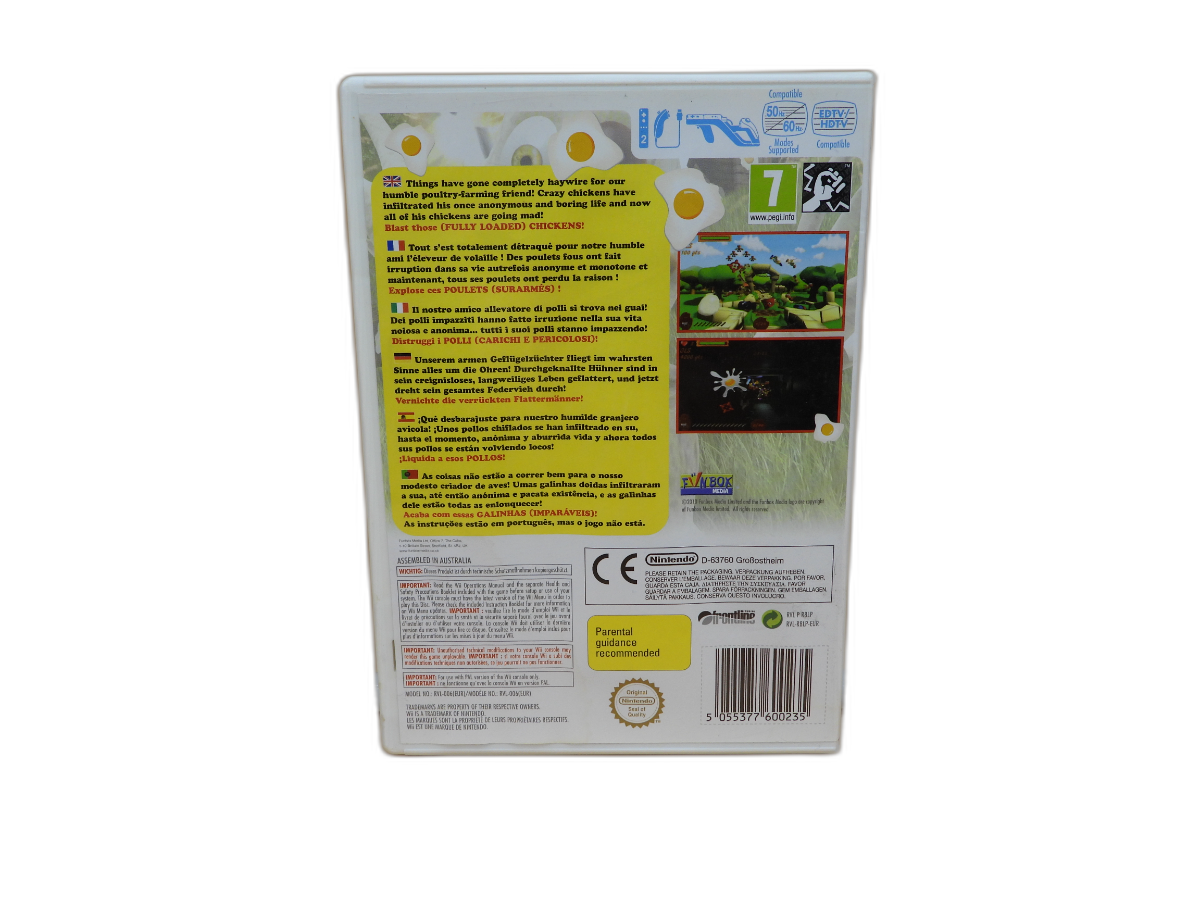 Chicken Blaster Wii Pal Game Funbox Media