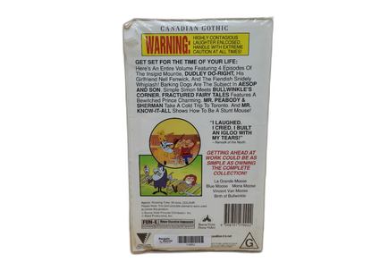 The Adventures of Rocky and Bullwinkle Vhs Tape Buena Vista Home Video